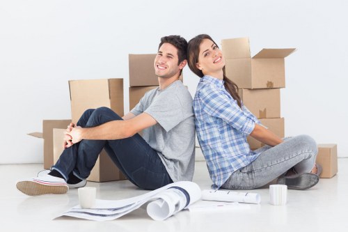 Local moving team handling a flat move in Bromley