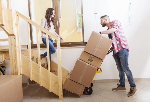 Removal truck hire for a commercial move in Bromley