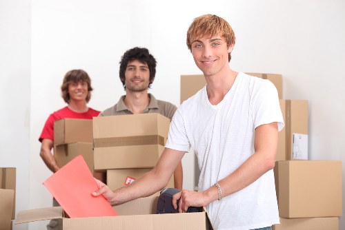 Professional office relocation team coordinating a Bromley move